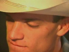 Gay cowboy blowjobs and butt pounding